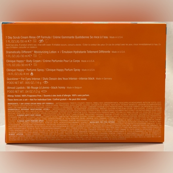 Clinique 6 piece Makeup Set with Clinique Happy - Picture 6 of 11